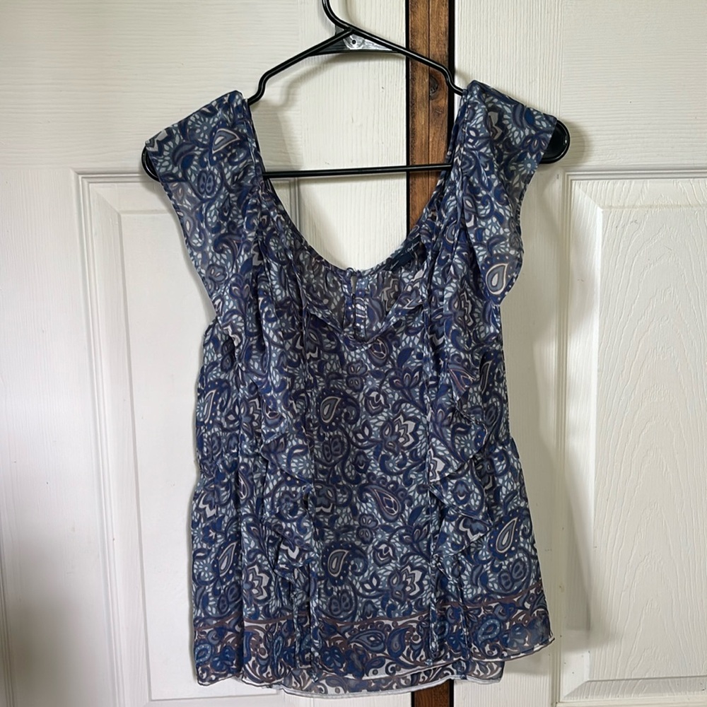 American Eagle semi sheer top